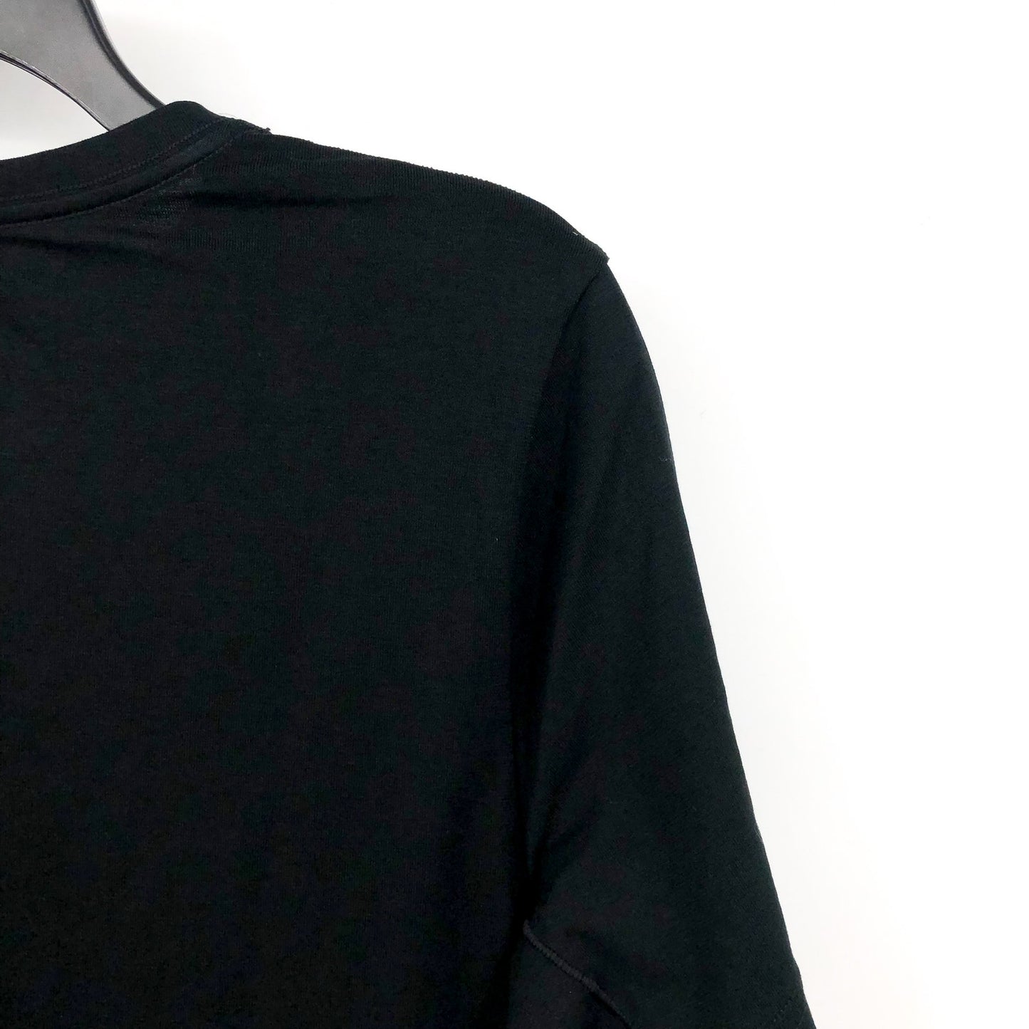SPANX Mens Zero Sculpt Crewneck T-shirt Medium Classic Black Cotton & Modal NWT
