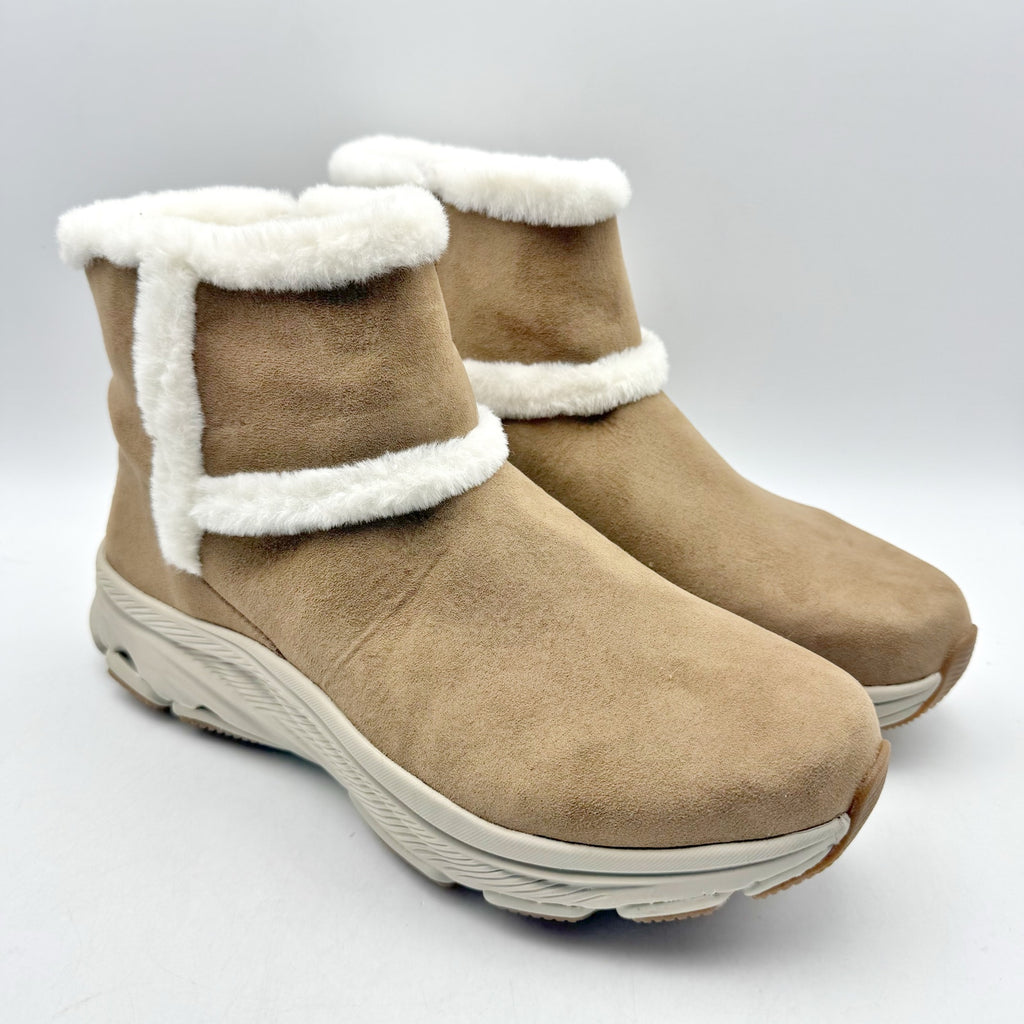 Ryka Womens Devotion Max Winter Boots Size 9.5 Wide EU 40.5 Brown Microfiber NIB
