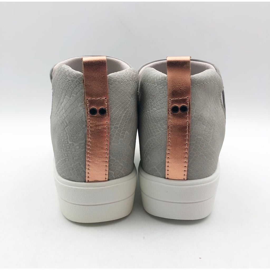 Ryka Womens Vera Wedge Casual Sneakers US 6 M EU 36 Grey Knit NIB