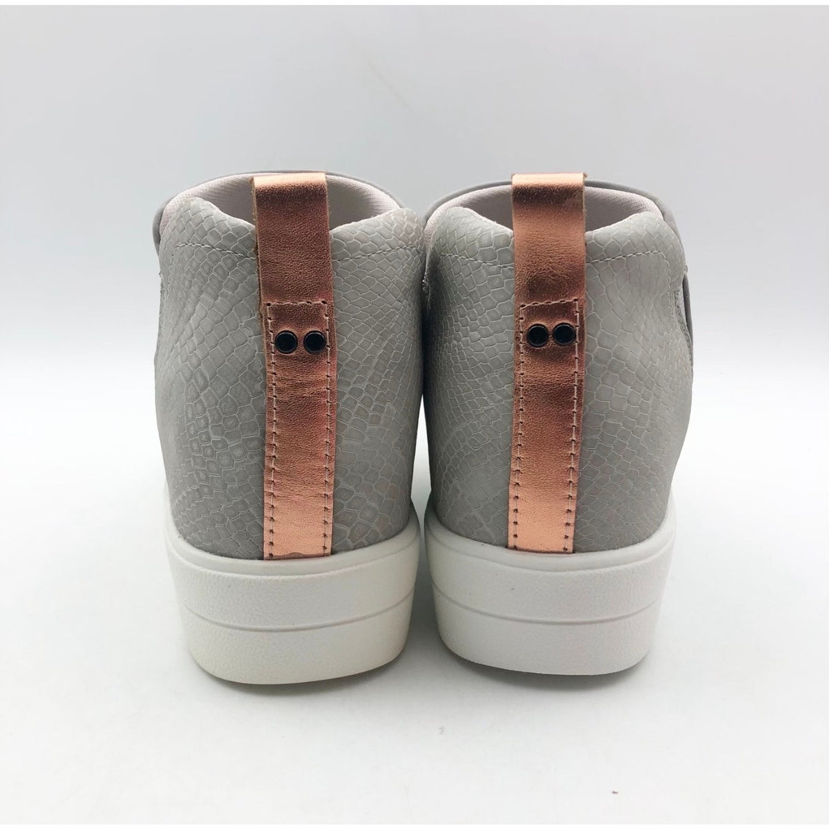 Ryka Womens Vera Wedge Casual Sneakers US 6 M EU 36 Grey Knit NIB