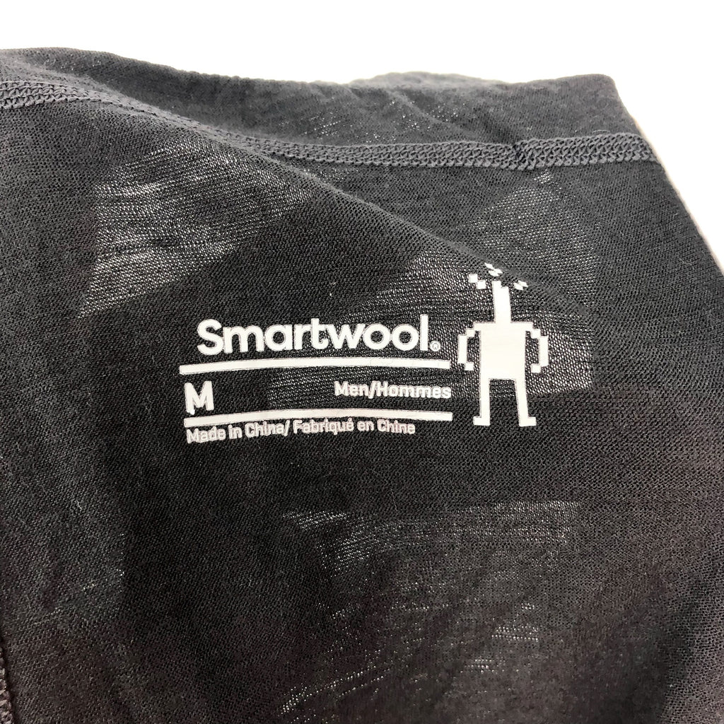 A5801. SMARTWOOL- MENS MEDIUM- Classic All Season Merino Bottom Black Base Layer NWT