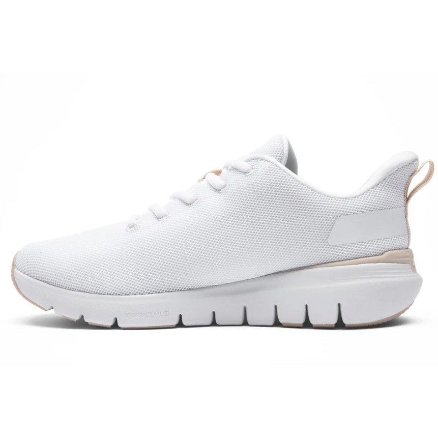 KURU Womens Flex Via Sneakers US 10 M White Athletic Shoes NWOB
