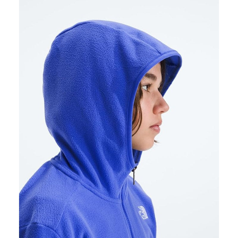 THE NORTH FACE Teen Glacier Full Zip Hooded Jacket XL Solar Blue Outdoor NWT