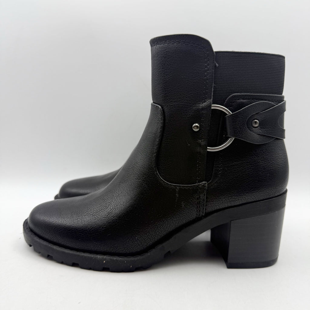 Baretraps Womens Dezzi Ankle Bootie Size 6.5 M EU 37 Black Boots NWOB