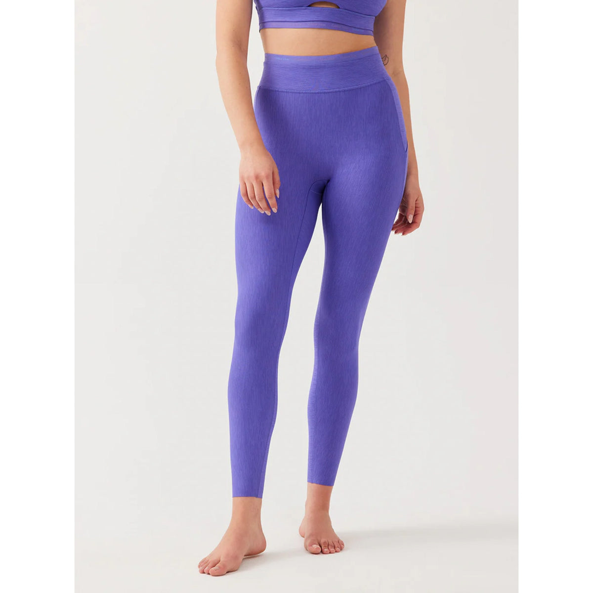 OUTDOOR VOICES TechSweat Thrive 7/8 Leggings Small Violet Purple High Waist NWT