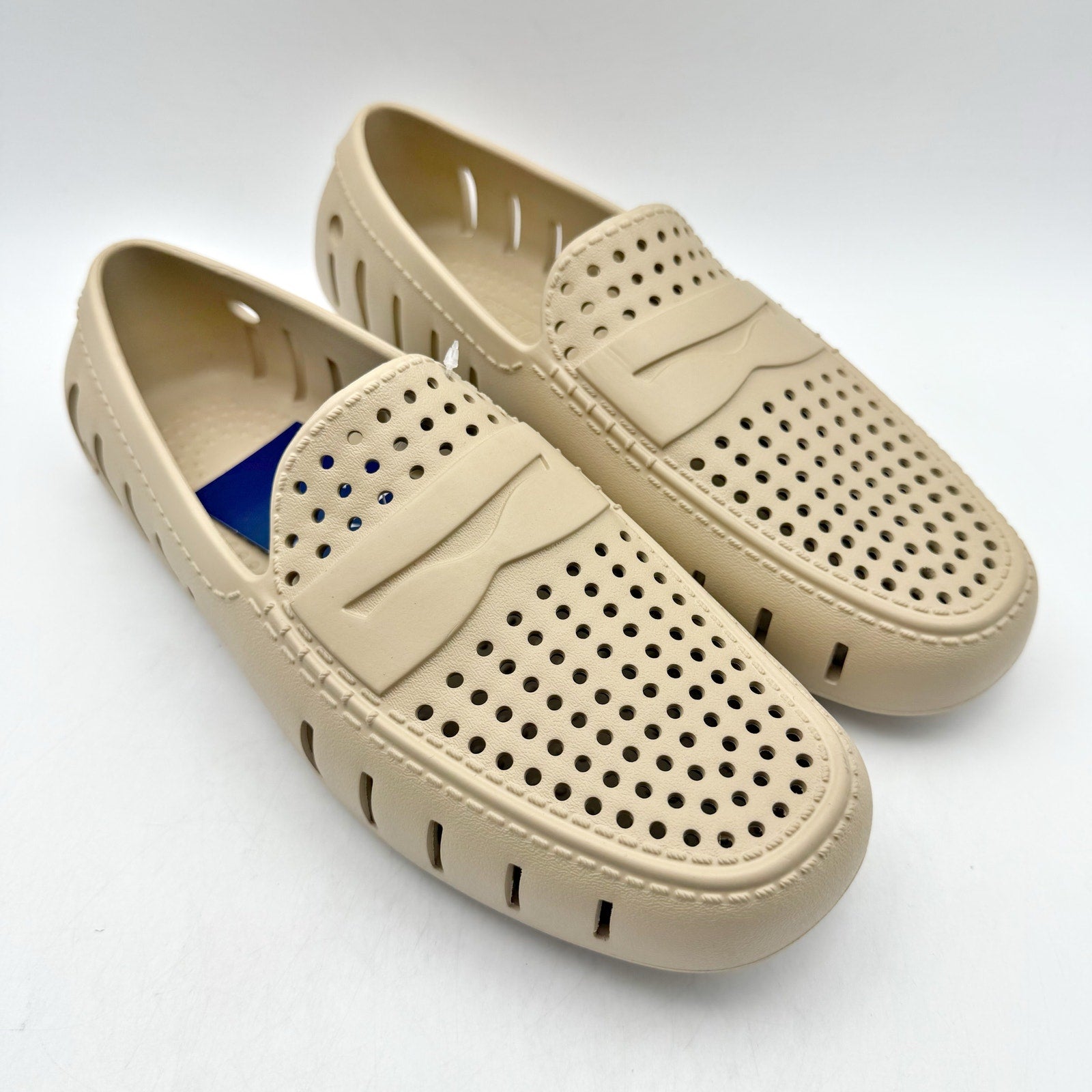 Floafers Mens Country Club Driver 2.0 Loafers US 8 Beige Tan NWOB