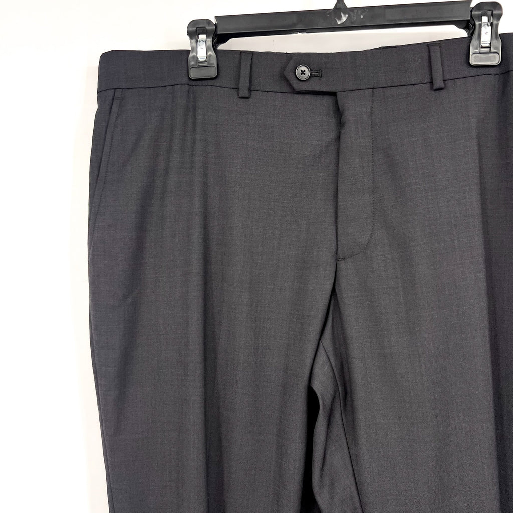 PENGUIN Men's Osman Wool Blend Flat Front Dress Pants 38x32 Charcoal NWOT