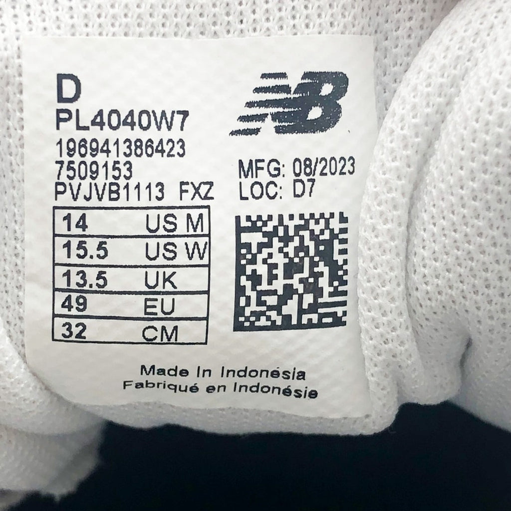 New Balance Mens FuelCell 4040v7 Cleats Size 14 White Black Molded Baseball NWOB