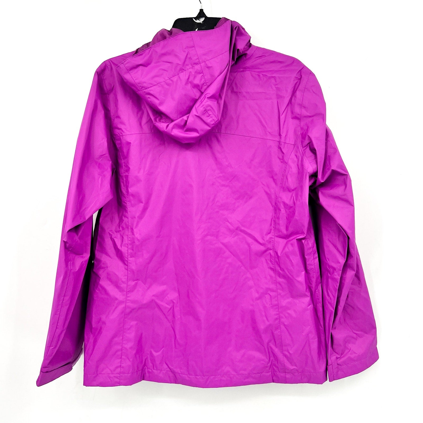 COLUMBIA Women's Arcadia II Jacket Large Pink Purple Hooded Waterproof NWT