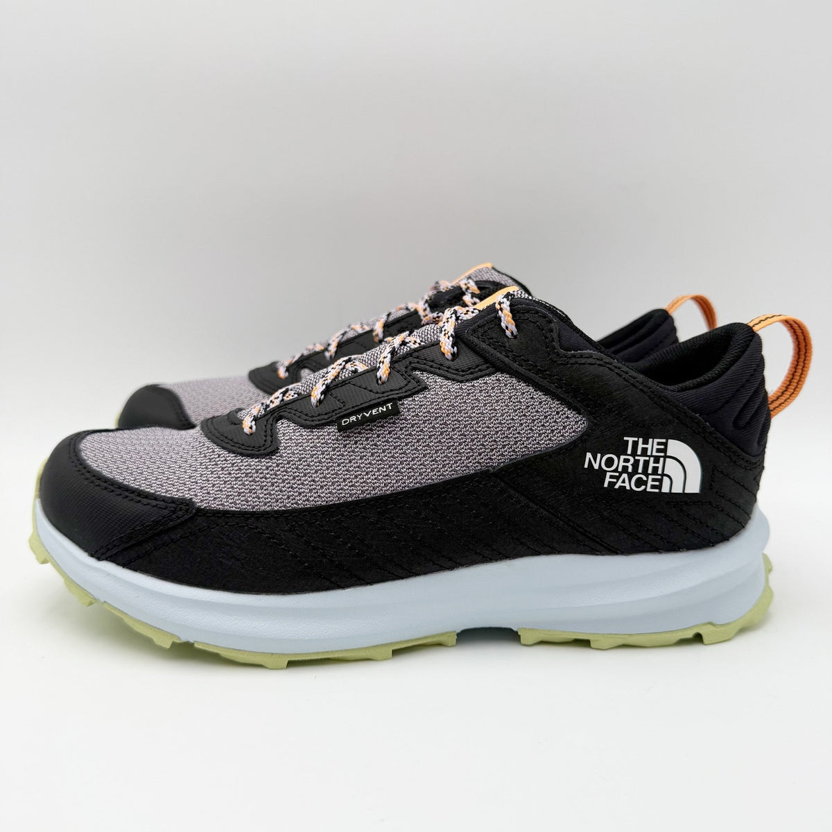 The North Face Fastpack Hiker Shoes Kids Size 7 EU 39 Black Lilac Waterproof NIB