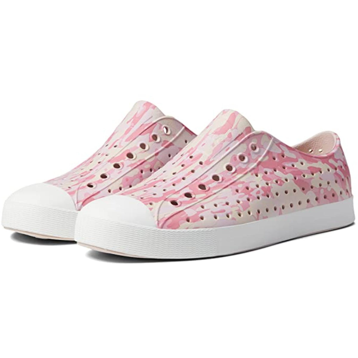 Native Men's Jefferson Slip On Shoes Size 10 Pink White EVA Waterproof NWOB