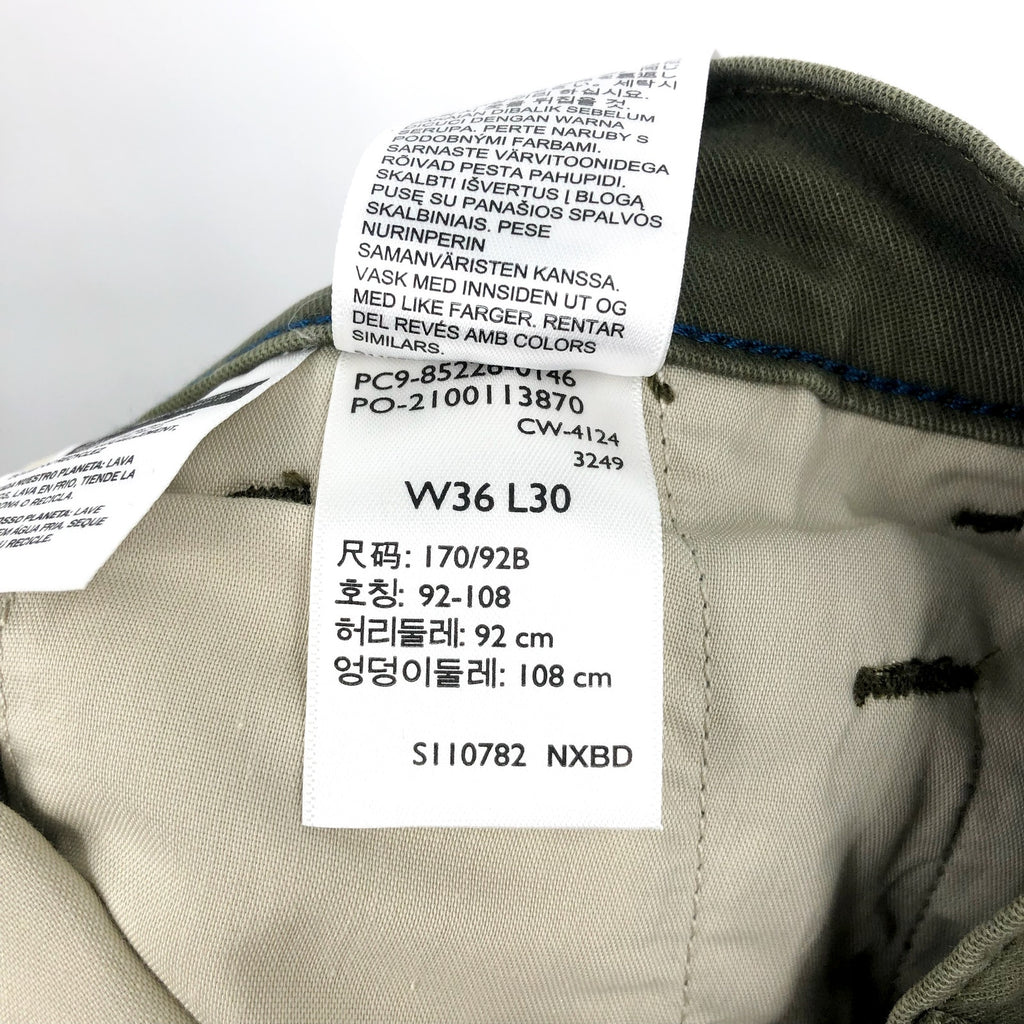 LEVI'S Men's XX Chino Standard Taper Pants 36x30 Olive Green NWT 85226-0146