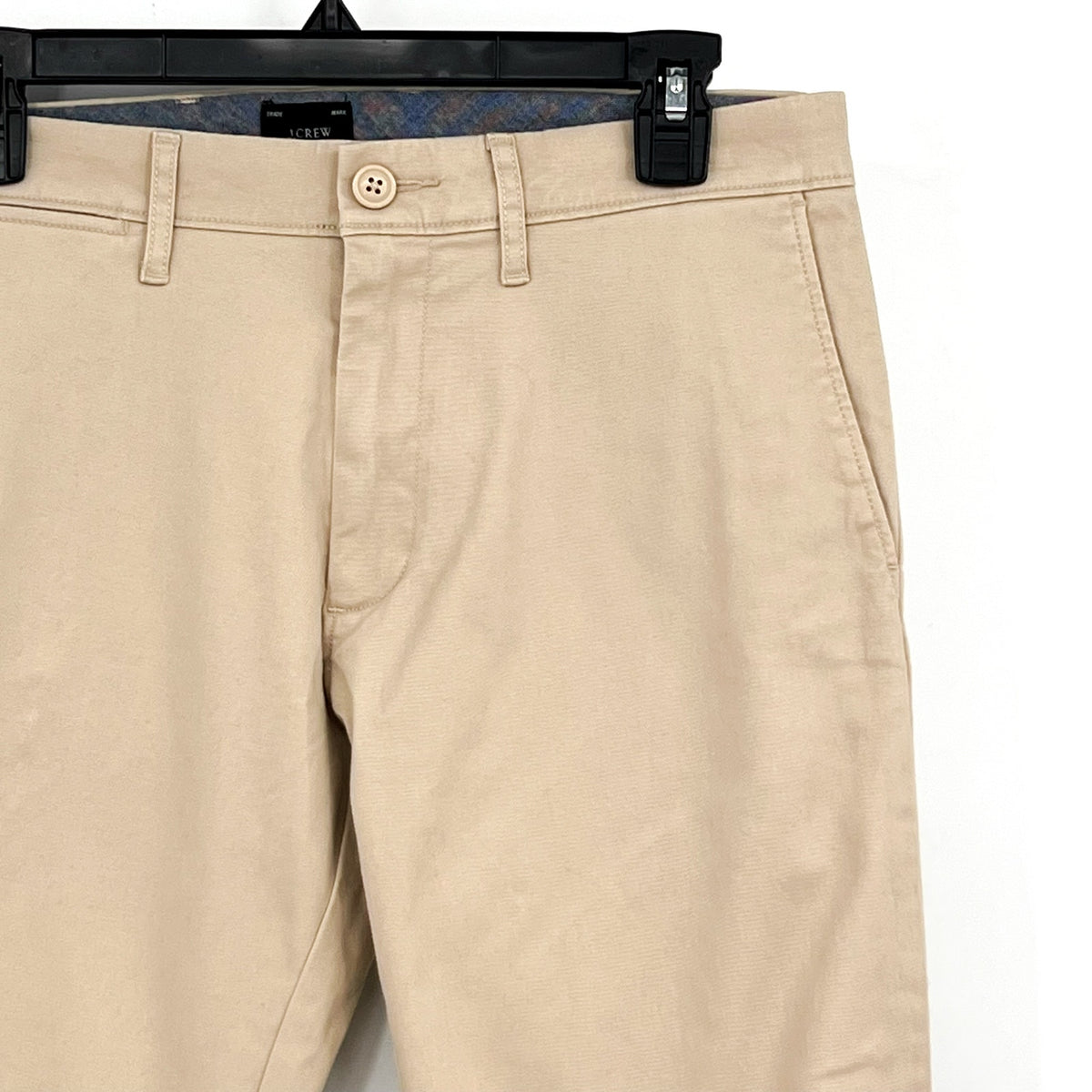 J.CREW Mens 484 Slim-fit Stretch Chino Pants 30x30 Tan Weathered Chino AR885 NWT