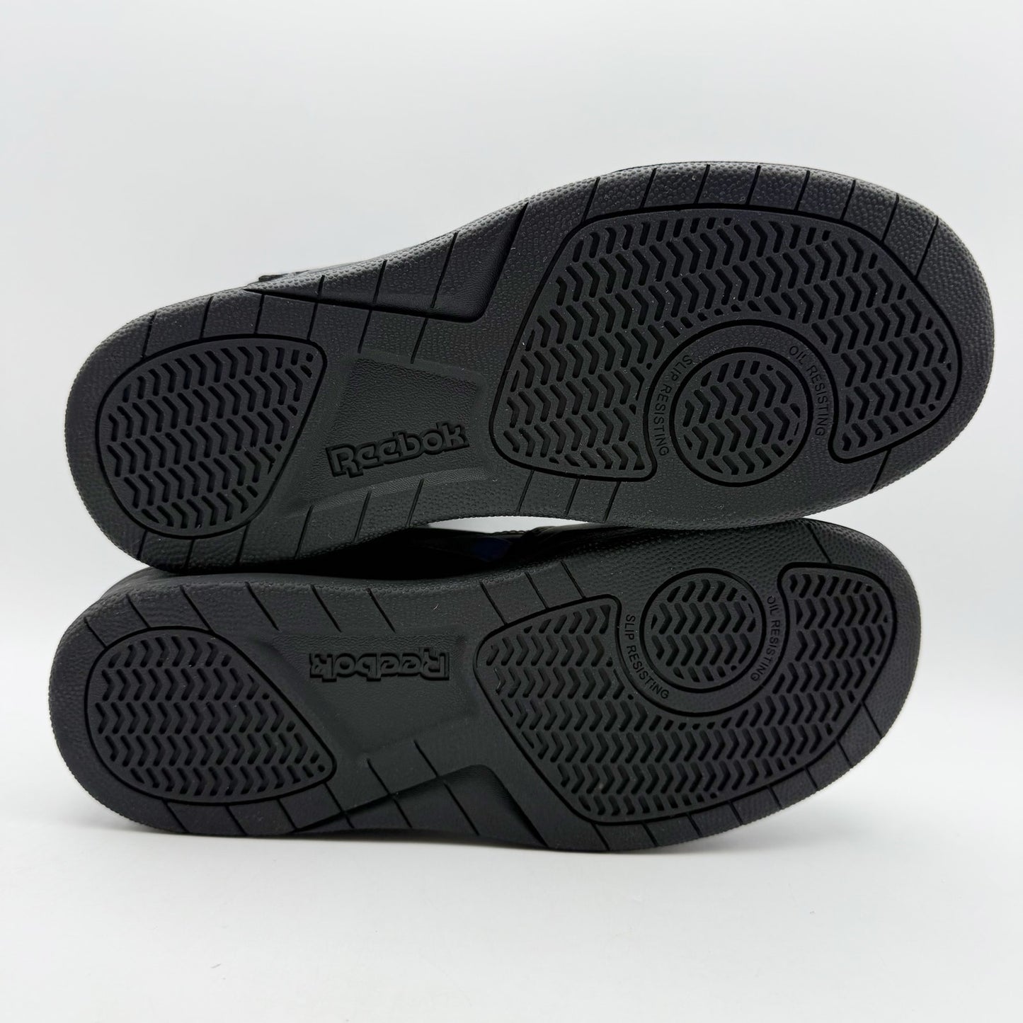 Reebok Womens High Top Work Sneakers 7 WIDE Black Hologram Comp Toe EH SR