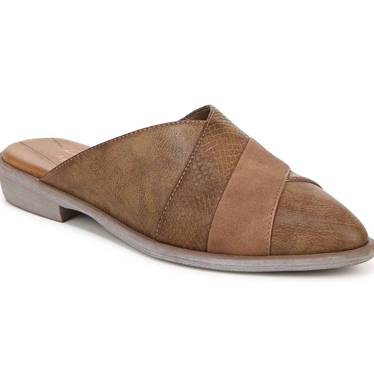 Blowfish Malibu Womens Hazel Mules Size 7 M EU 37.5 Brown Vegan Leather NIB