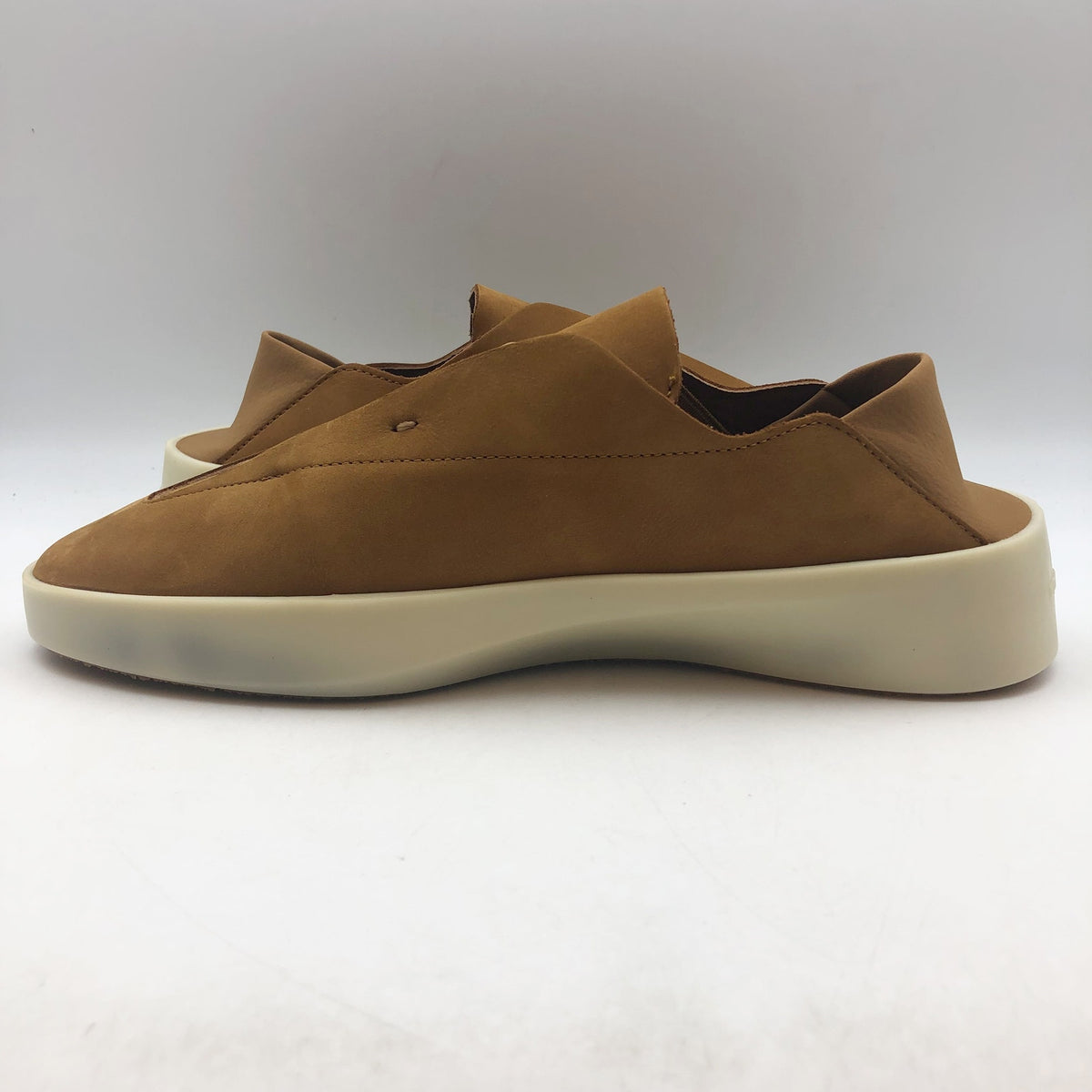Wolf & Shepherd Mens 7.5 Womens 9 Cruise Ace Slip On Sneakers Tan Leather NIB