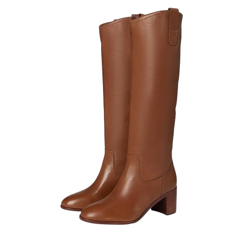 Lauren Ralph Lauren Womens Carla Knee High Boots US 5.5 B Brown Leather NIB