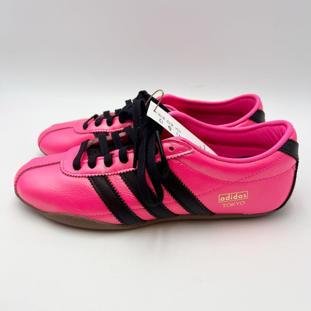 Adidas Womens Tokyo Casual Sneakers Size 6 Pink Black NWOB