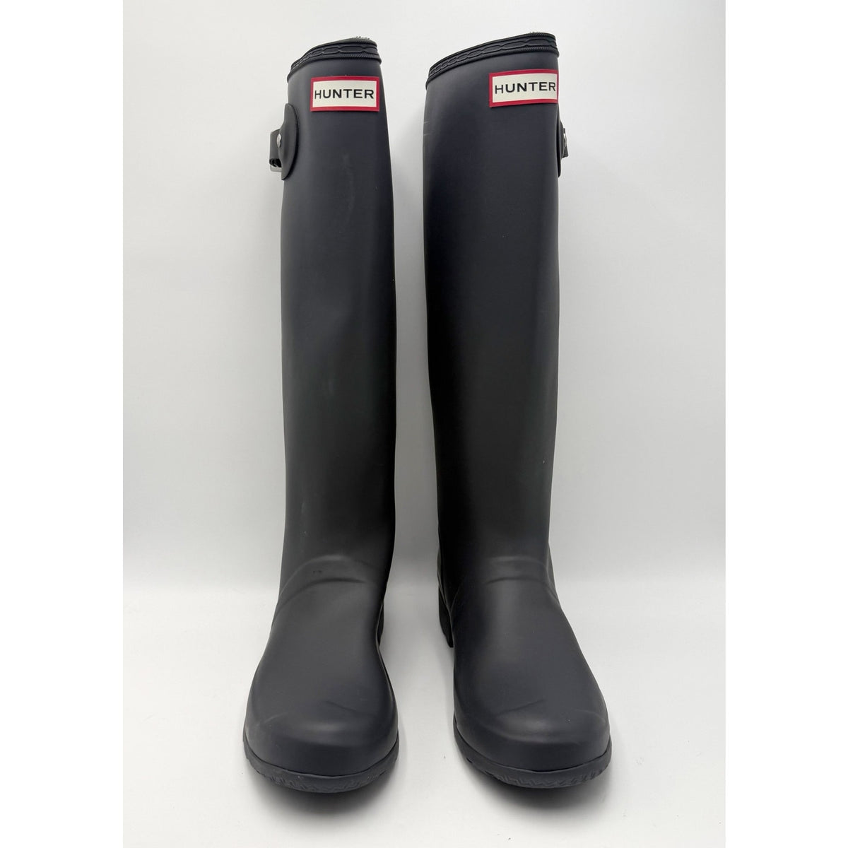 Hunter Womens Original Tall Rain Boots Size 10 Black Waterproof NWOB