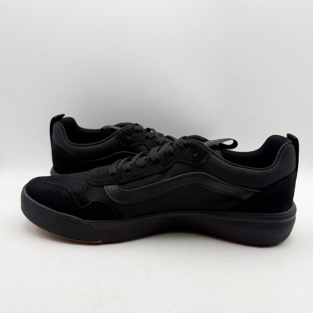 VANS Mens Range EXP Casual Sneakers Size 10.5 Black Suede Lace Up NWOB