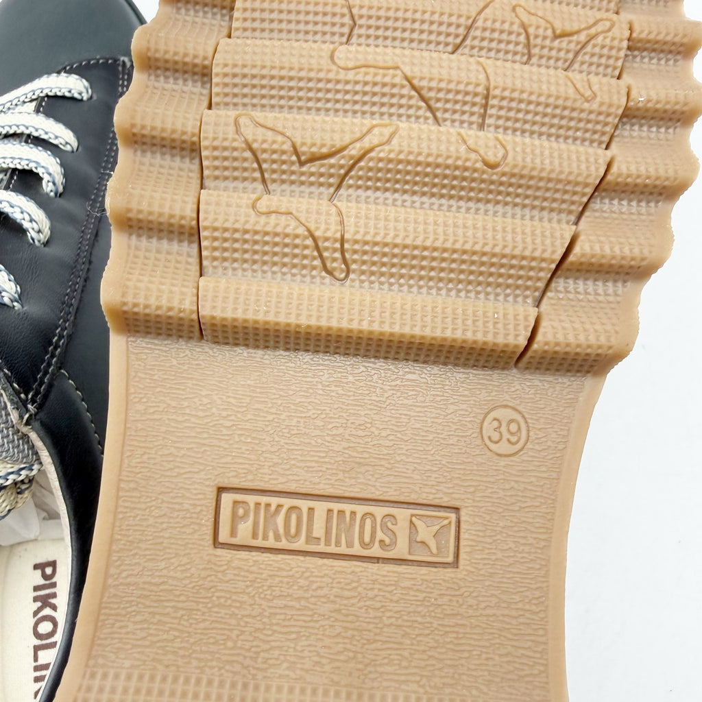 Pikolinos Womens Vigo W3W-6979 Sneakers EU 39 US 8.5-9 Blue Ocean Leather NIB