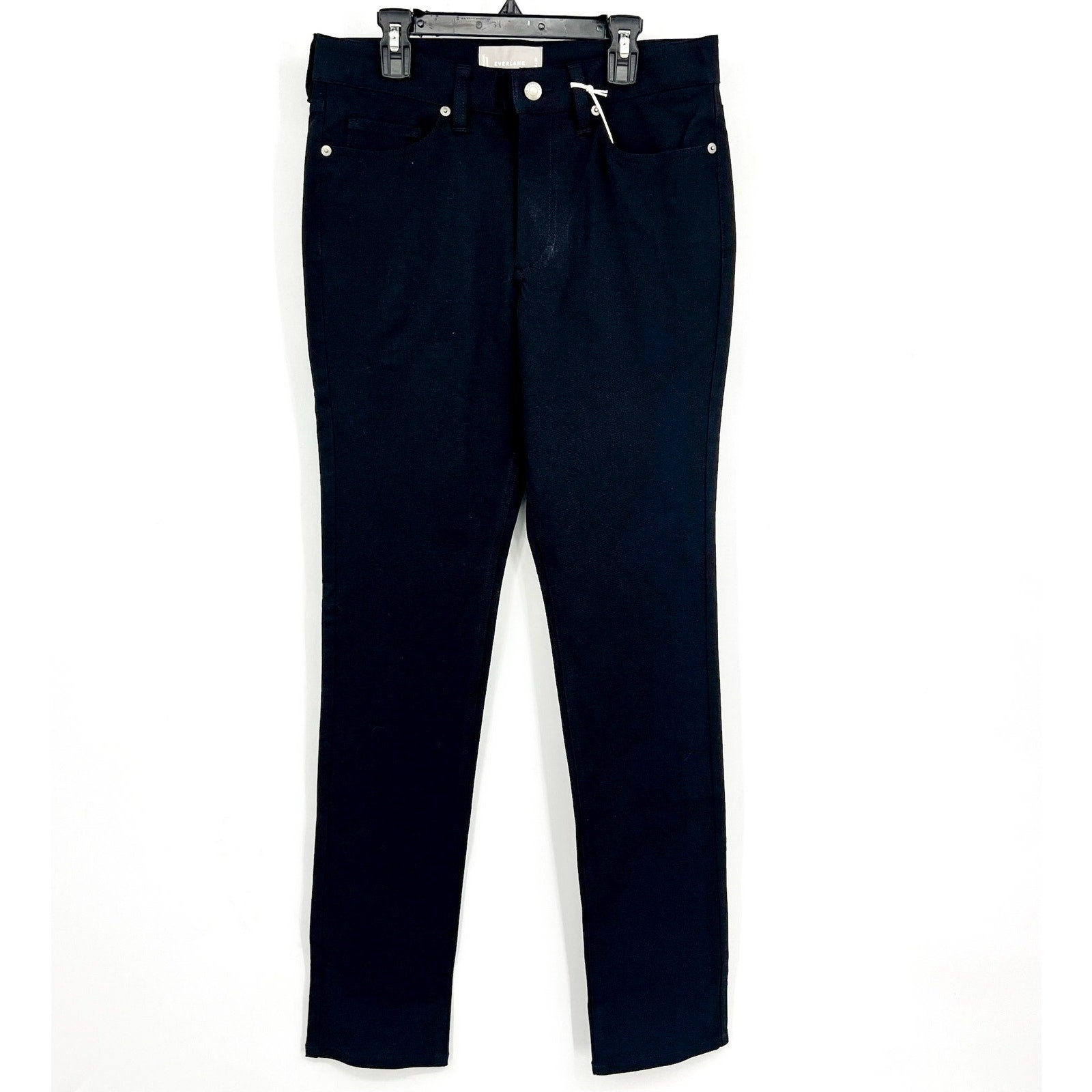 EVERLANE Men's The Performance 5-Pocket Pants 28x32 Black Chinos NWT