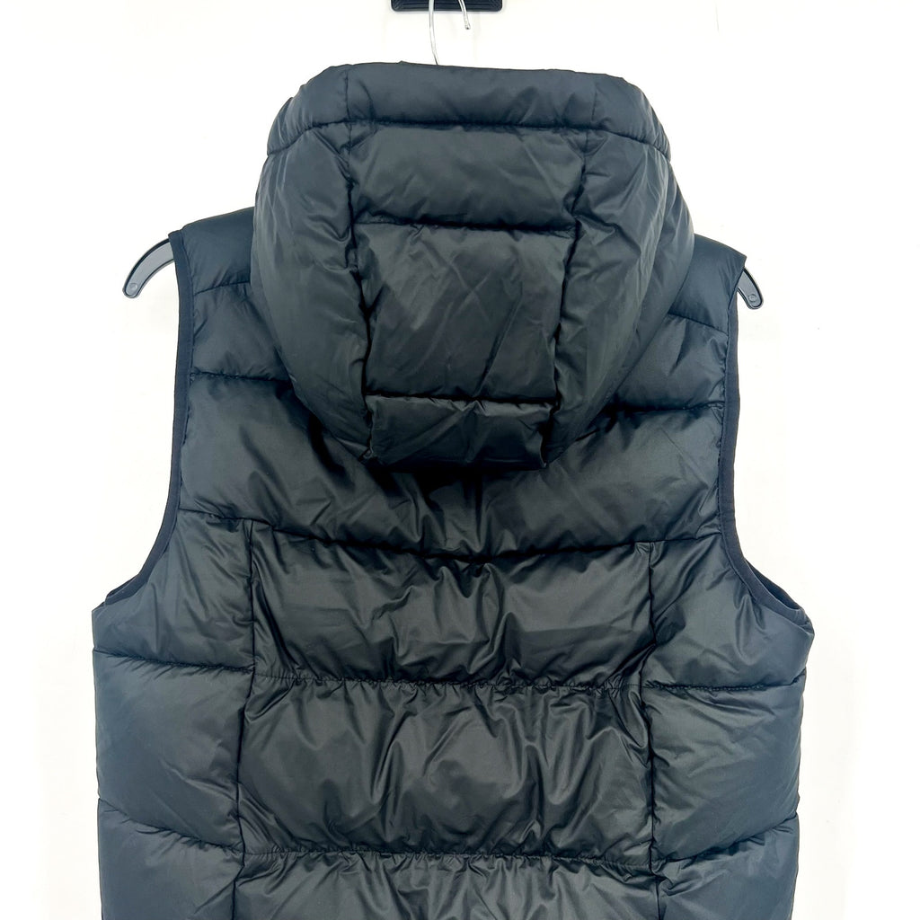 COLUMBIA Women's Pike Lake II Insulated Vest Small Black Full Zip Hooded NWT