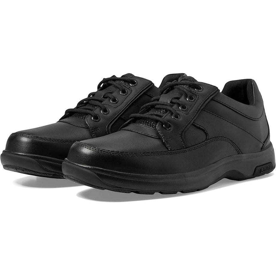 Dunham Mens Midland Oxford Sneaker US 10.5 XW Black Leather Waterproof NIB