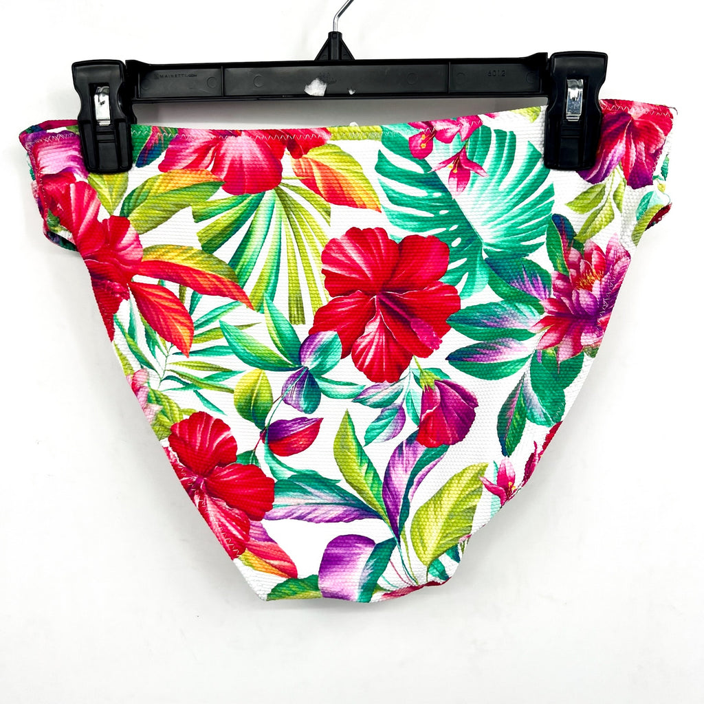 TOMMY BAHAMA Reversible Hipster Bikini Small Bottom Pink Island Cays Fiesta NWT