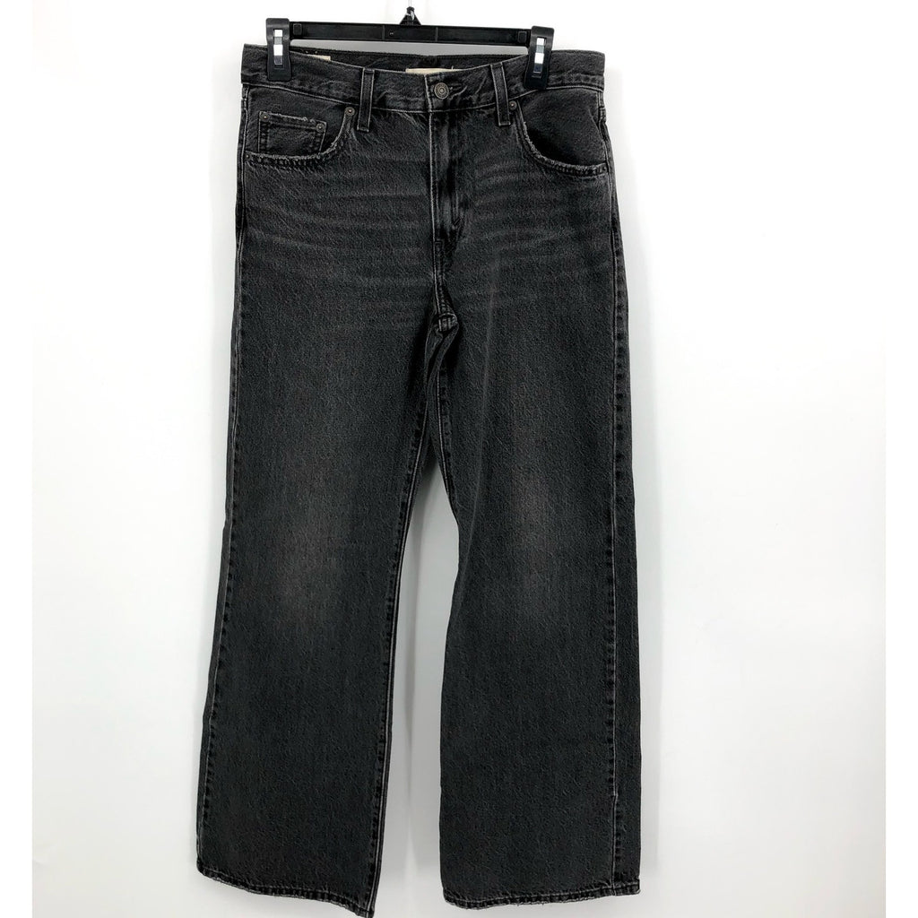 LEVI'S Women's Baggy Bootcut Jeans 27x31 US 4 Boot Barn Black A34950000 NWOT