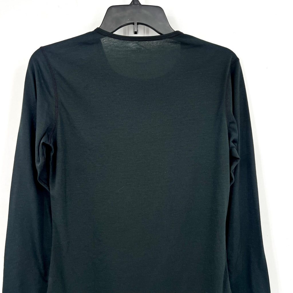 HOT CHILLYS Women's Pepper Skins Crewneck Base Layer Top Small Black NWOT