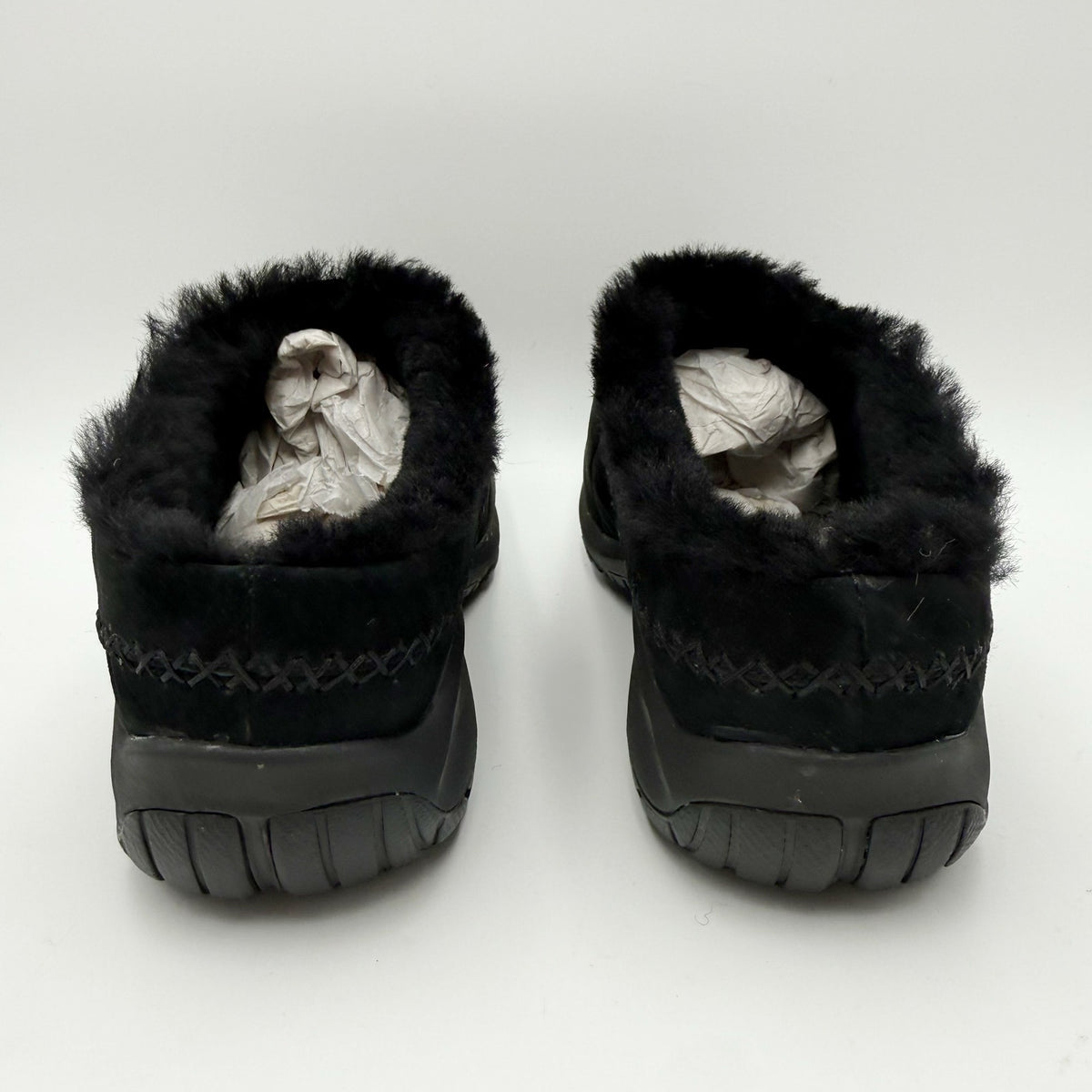Merrell Womens Encore Ice 4 Clogs Size 9.5 EU 40.5 Black Suede Slip On NIB