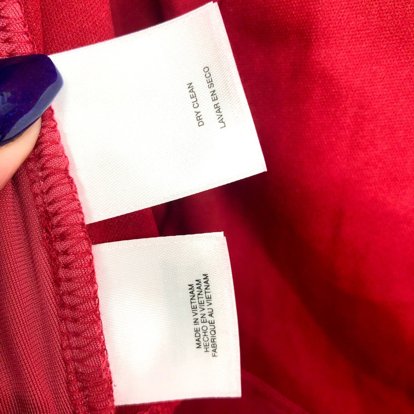 ANNE KLEIN Velvet Wrap Sheath Dress Medium Titian Red Mini V Neck Glam Chic NWT