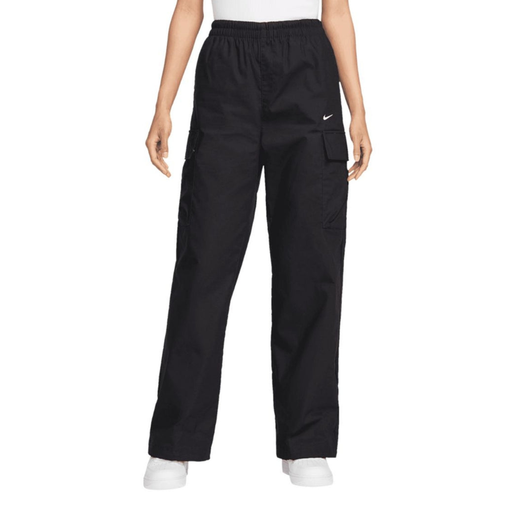 Nike Womens Sportswear Everything Wovens Cargo Pants Large Black Mid-Rise NWT