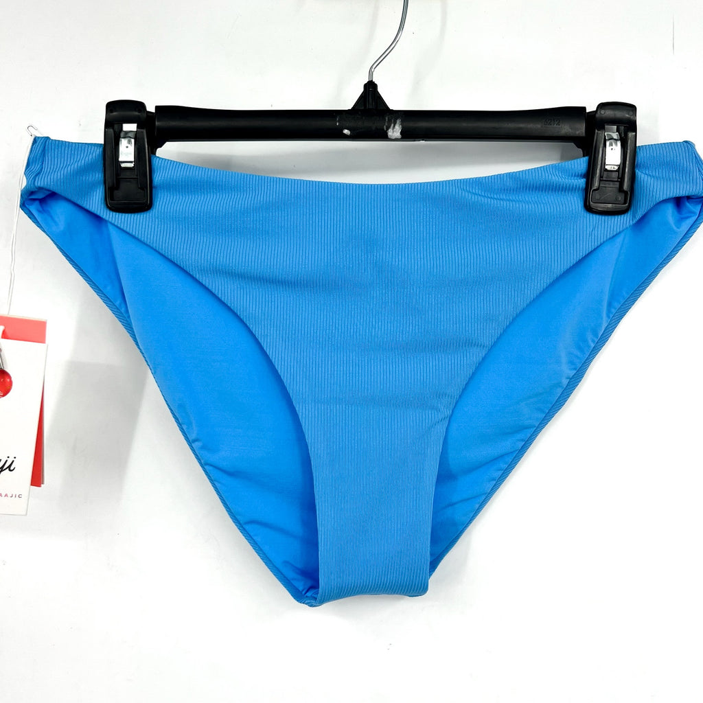 MAAJI Women's Sublimity Classic Bikini Bottom Large Stone Blue Regular Rise NWT