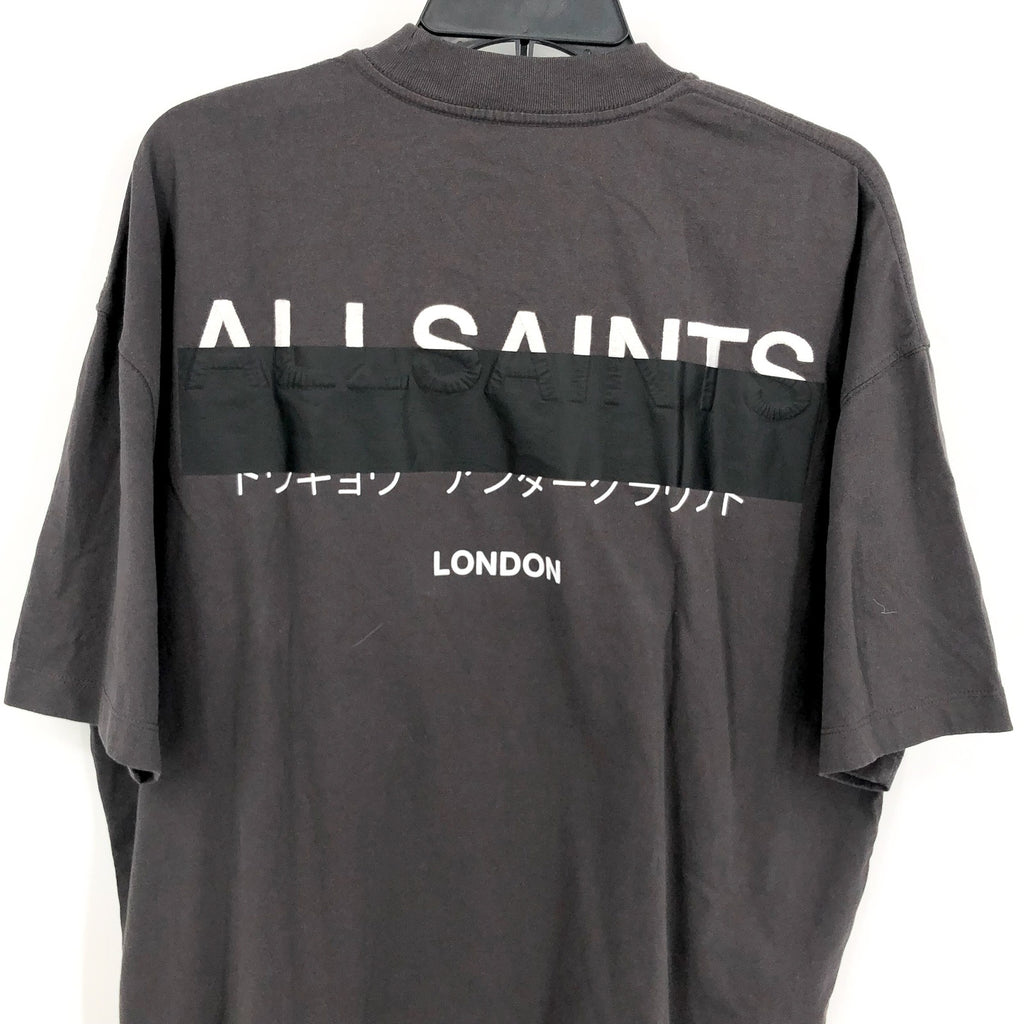 ALLSIANTS Men's Laser Crew T-Shirt Medium Skyline Grey Short Sleeve NWT