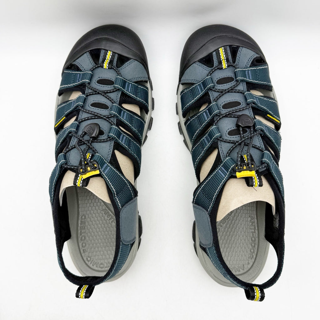 Keen Mens Newport H2 Sandals US 12 EU 46 Blue Black Water-Resistant Hybrid NIB