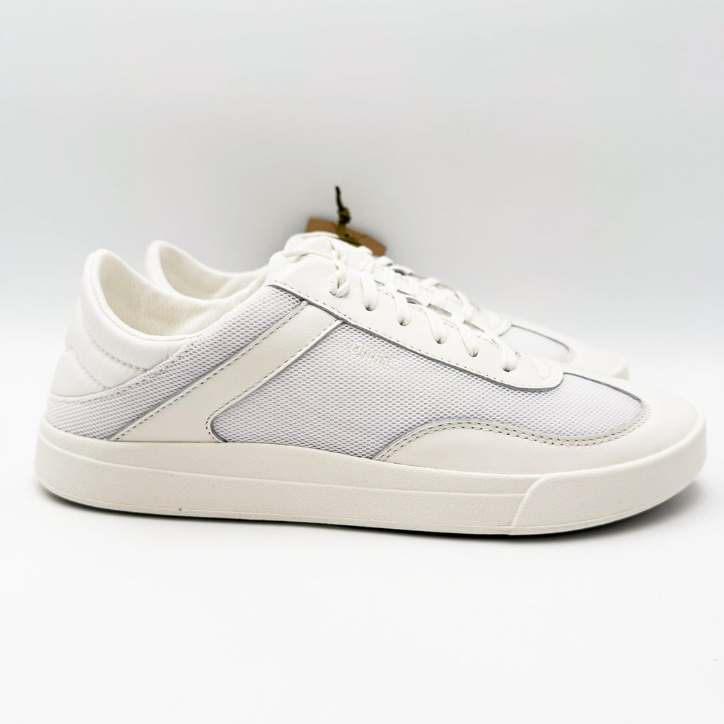 OluKai Womens Ha'upu Hulu Casual Sneakers Size 11 EU 41 Bright White NIB