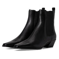 Steve Madden Womens Evan Ankle Booties Size 9.5 M Black Leather NWOB