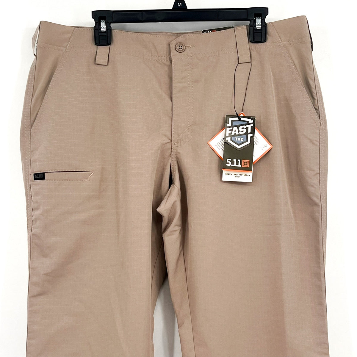 5.11 TACTICAL Women's Fast-Tac Urban Pants Size 16 34" Inseam Khaki 64420 NWT