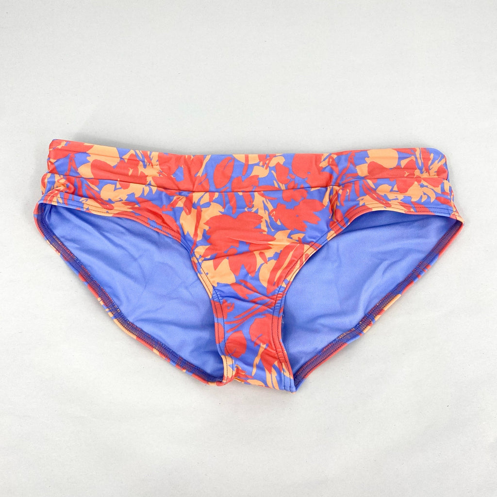 PRANA Women's Presolana Bikini Bottoms Medium Pink Morning Glory Bloom NWT
