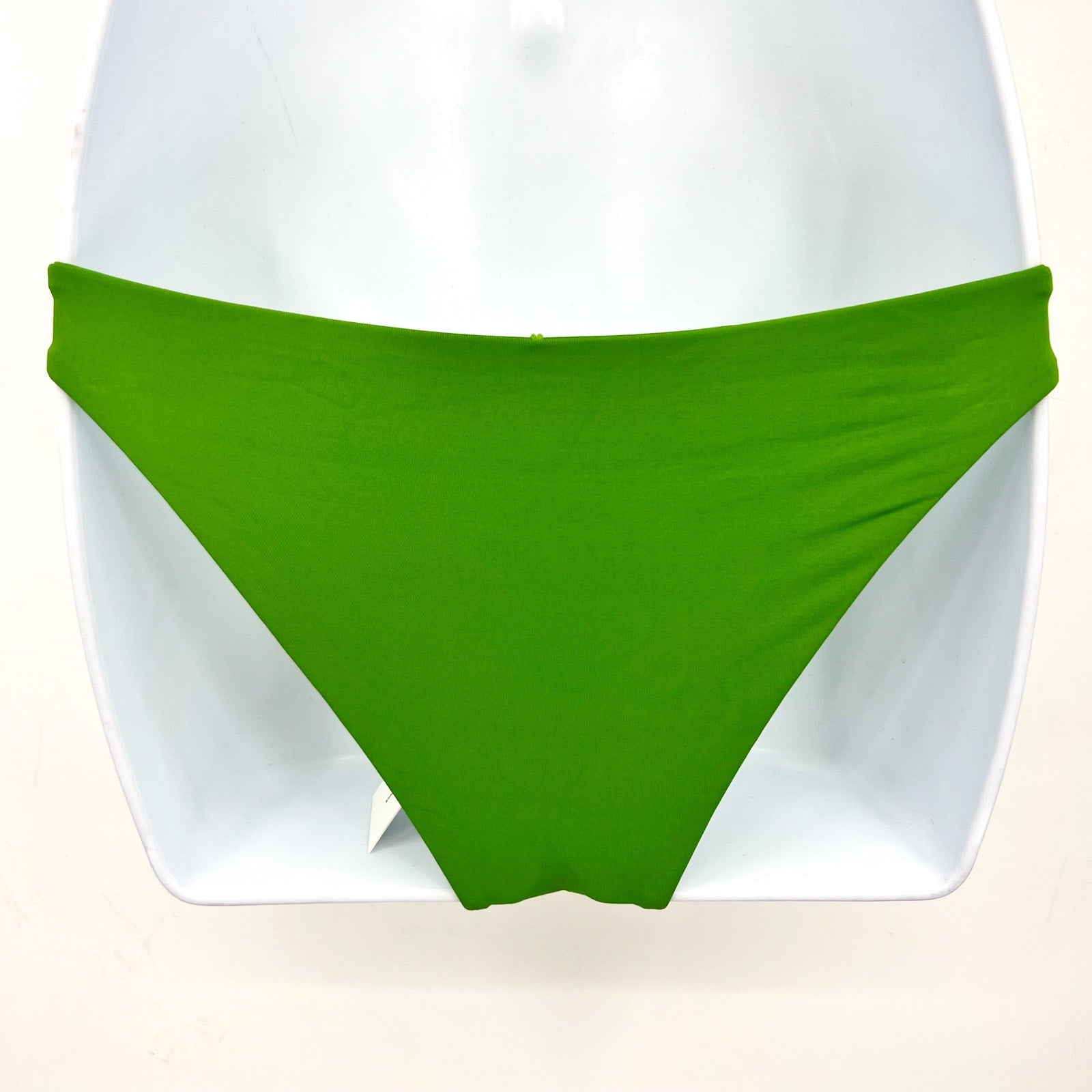 L*SPACE Women's Camacho Classic Bikini Bottom XS Green Cheeky Low Rise NWT
