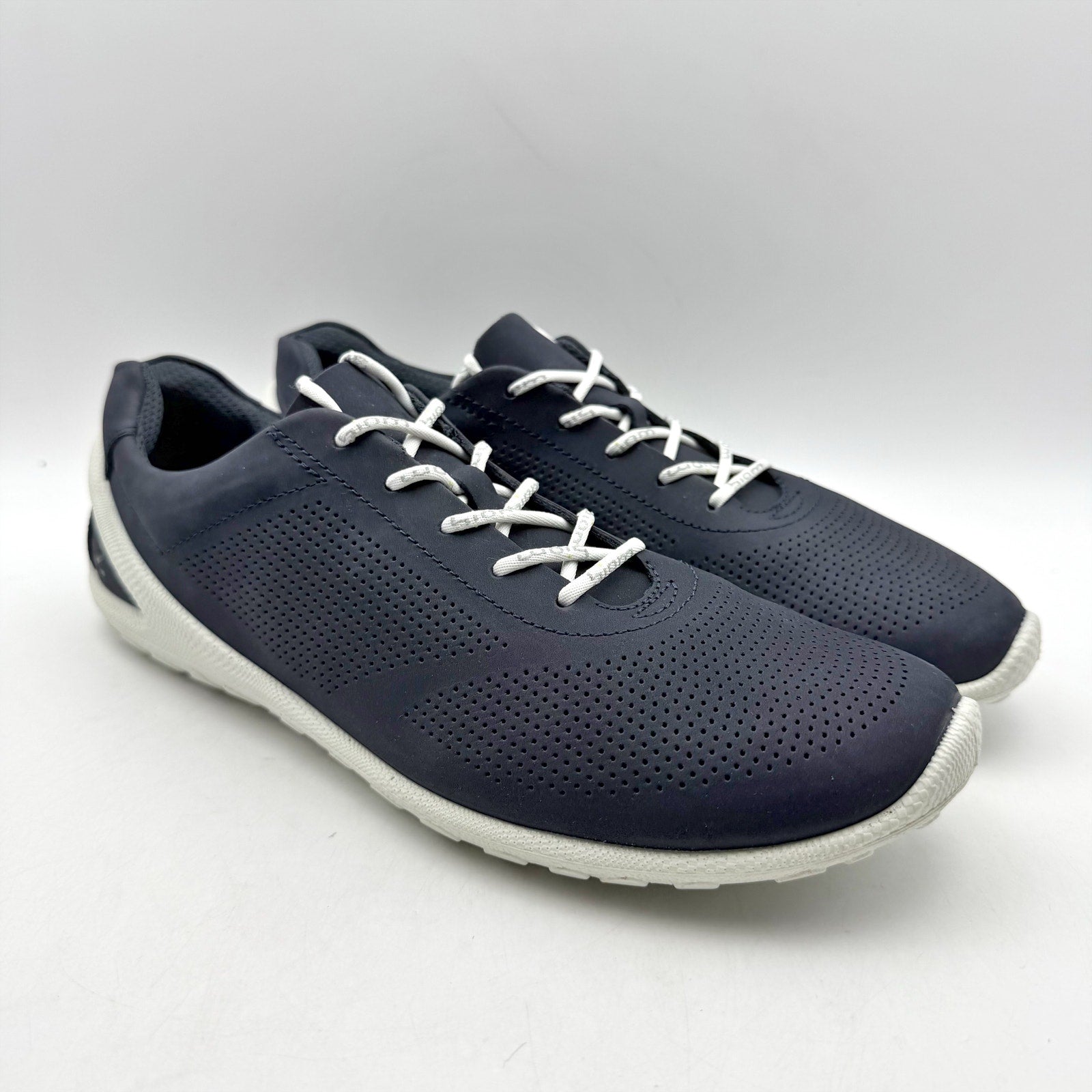 ECCO Sport Womens BIOM Lite Cross Trainers EU 41 US 10.5 Navy Blue Sneaker NIB