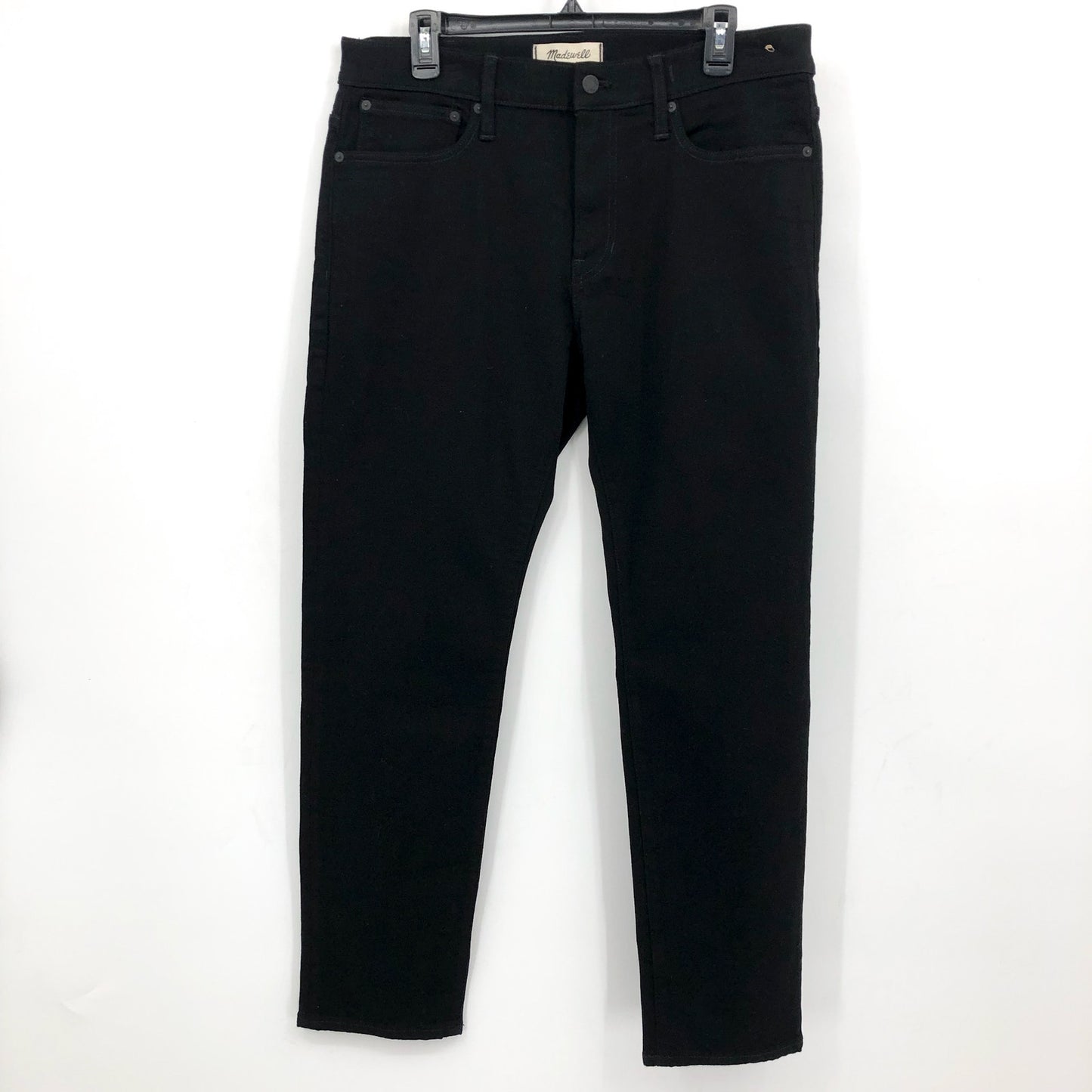 MADEWELL Men's Slim Jeans 33x30 Black Bainhart ND479 COOLMAX Denim NWT
