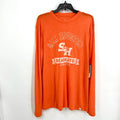 COLOSSEUM Mens Sam Houston State Bearkats Long Sleeve T-Shirt Large Orange NWT