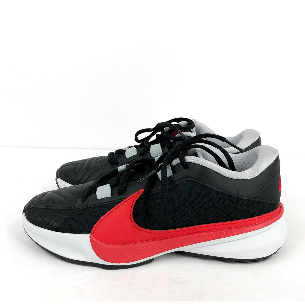 NIKE Air Zoom Freak 5 Basketball Shoes Mens 8 Womens 9.5 Black Red Giannis NWOB