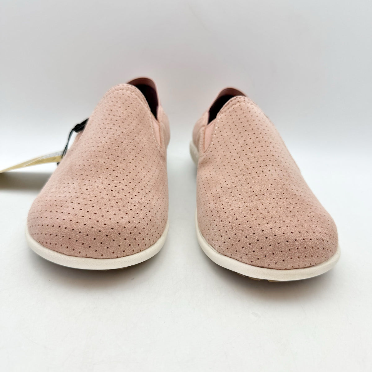 Spenco Womens Siesta Convertible Shoes Size 6 WIDE Pink Suede Casual Slip On NIB