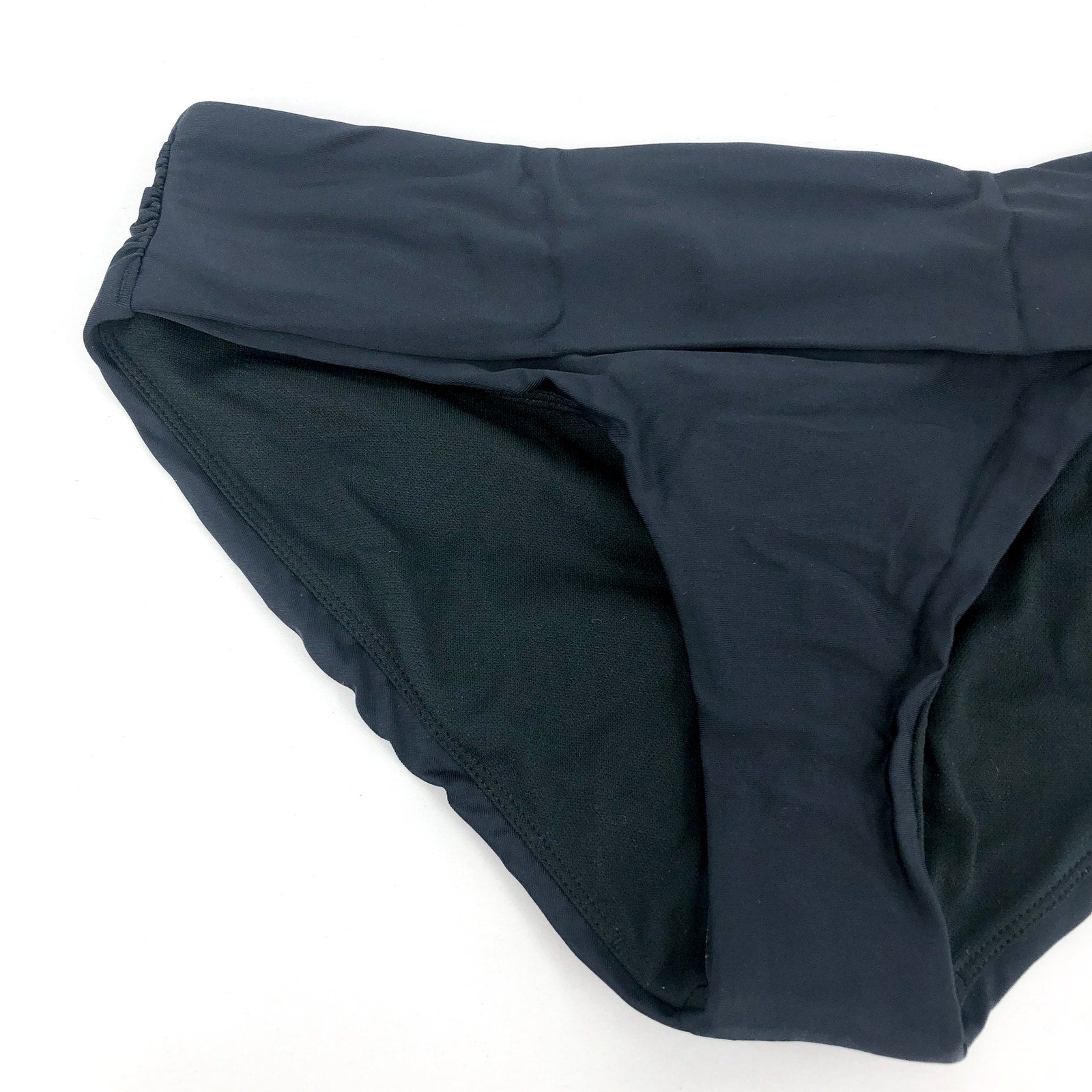 PRANA Women's Marta Bikini Bottoms XS Black Hipster UPF 50+ NWT