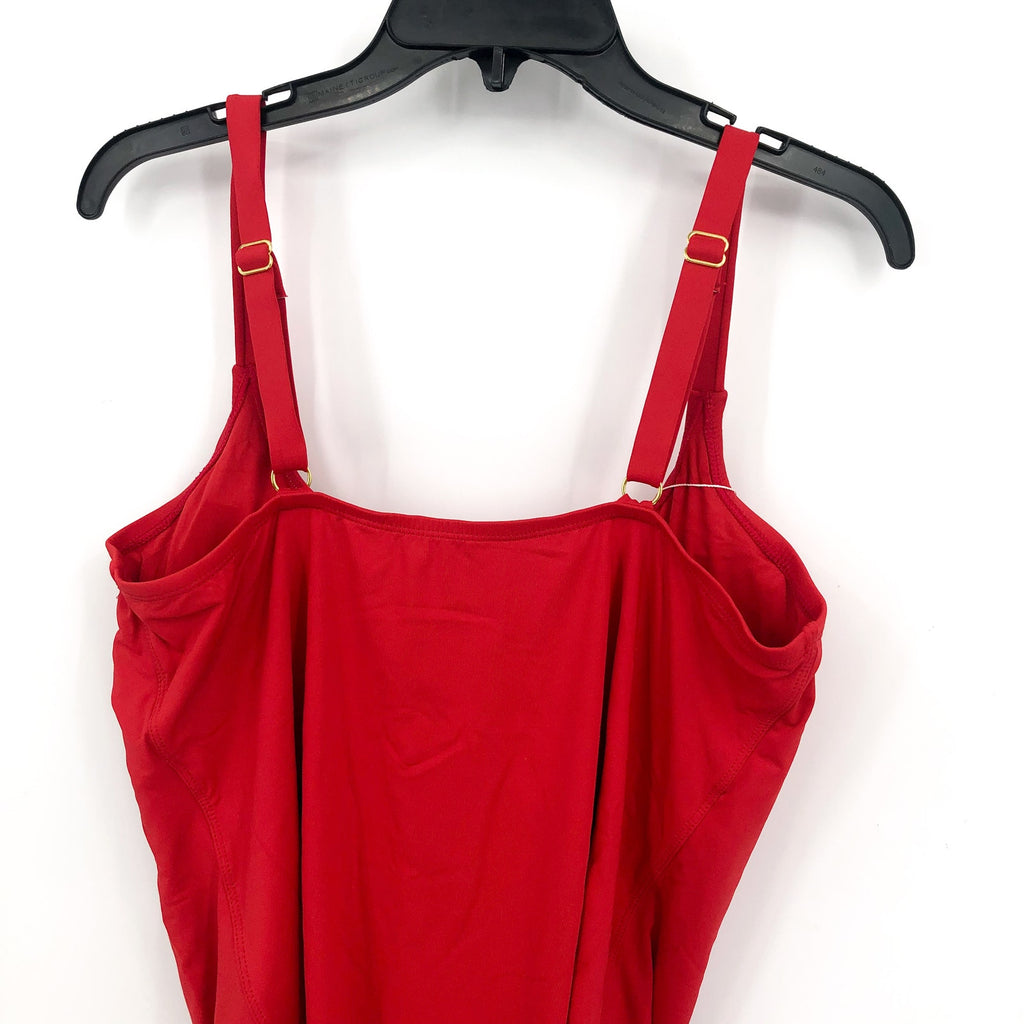 ANDIE SWIM The Amalfi Classic One Piece Swimsuit 3XL Size 20 Cherry Red NWT
