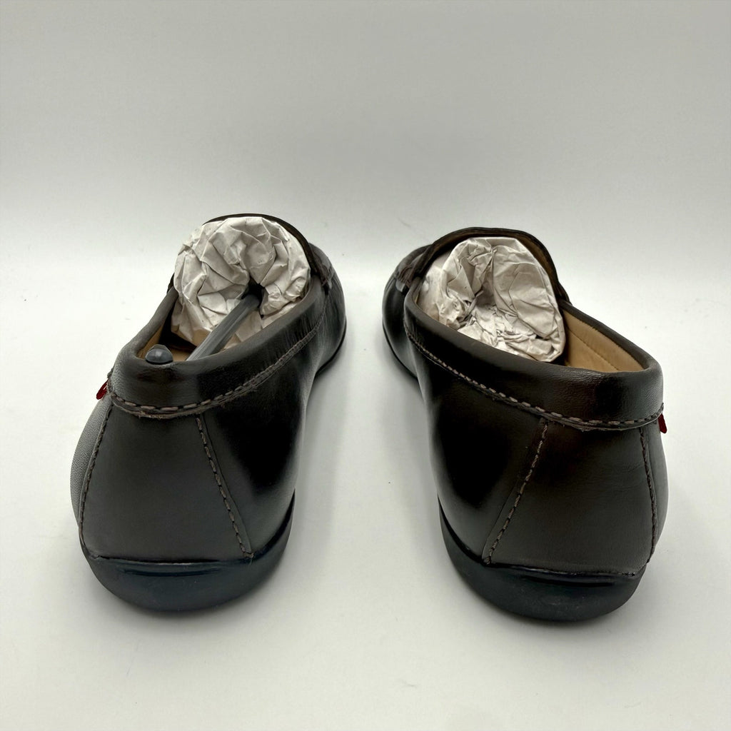 Marc Joseph New York Womens Beverley Road Loafers US 8 EU 39 Brown Leather NIB